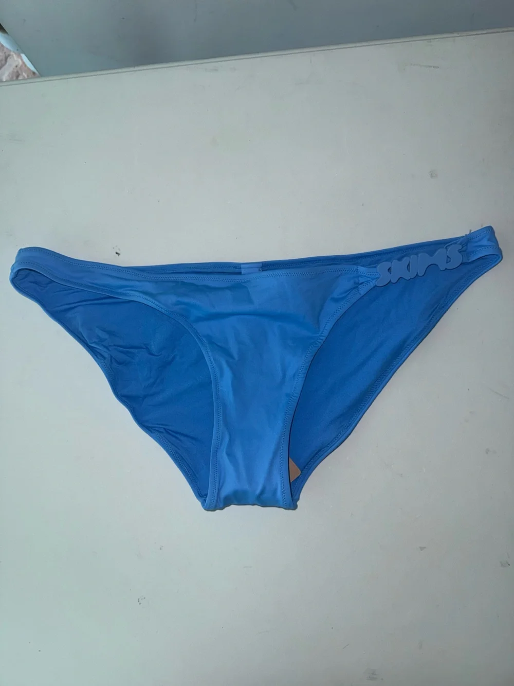 Skims Signature Swim Logo Hardware Bikini Bottom Tide Large